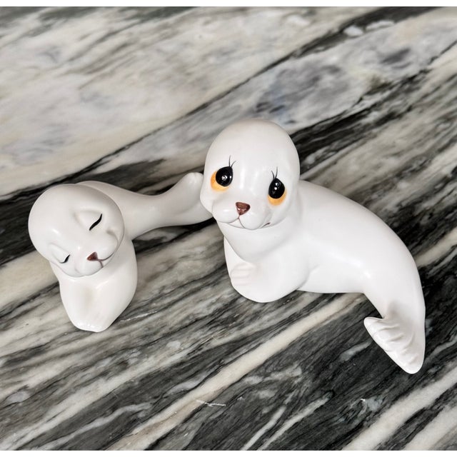 Vintage Oxford Maritime Seal Figures - A Pair For Sale - Image 4 of 18