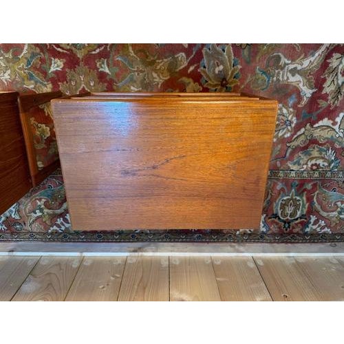 Scandinavian Bedside Tables, Set of 2 For Sale - Image 5 of 12