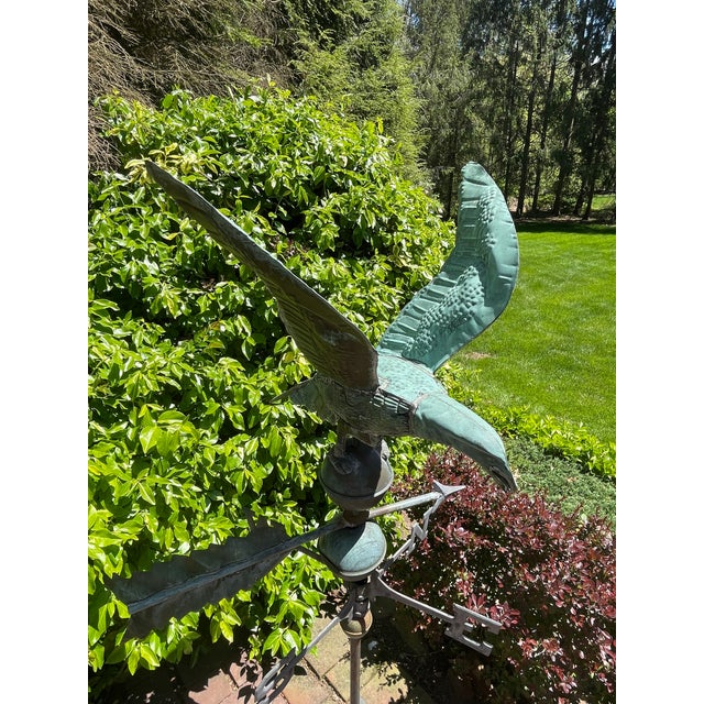 Vintage Copper Eagle Weathervane Chairish
