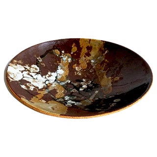 Vintage Ceramic Plate from Monastero di Bose, 1960s For Sale