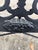 Gothic Late 19th Century Gothic Iron Garden Bench, Restored For Sale - Image 3 of 12