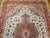Vintage Persian Tabriz Rug, Hand-Knotted Wool & Silk, Floral Pattern, Ivory & Pink, 8x12 For Sale - Image 13 of 18