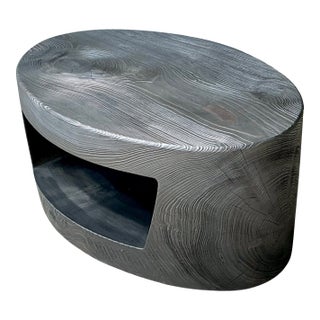 Vintage Christian Liagre Cerused Coffee Table For Sale