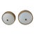 Contemporary Currey and Company Flush Mount Light Fixtures - a Pair For Sale