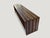 Wood Andrianna Shamaris Shell Inlaid Teak Wood Console Table For Sale - Image 7 of 18