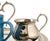 Litolff Blue Porcelain Mug and Elkington & Co Silver Plated Coffee Service, 2010s, Set of 4 For Sale - Image 10 of 16