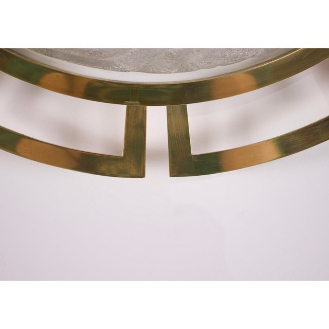 Large Wall Light Sun in Brass and Murano, 1970s For Sale - Image 9 of 13