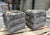 Stone Gray Pair of 1970s Cement Garden Pillow Stack Seats From France For Sale - Image 8 of 11
