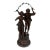 Circa 19th Century Ernest Rancoulet Spelter Sculpture Statue With Foundry Mark & Signature 27" Tall For Sale