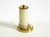 Mid-Century Modern Brass Table Lamp with Opal Glass Shade, 1950s For Sale - Image 3 of 18