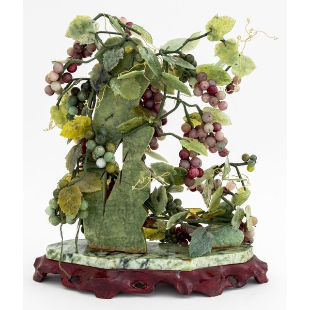 Chinese Grapevine Jade Sculpture For Sale In New York - Image 6 of 7