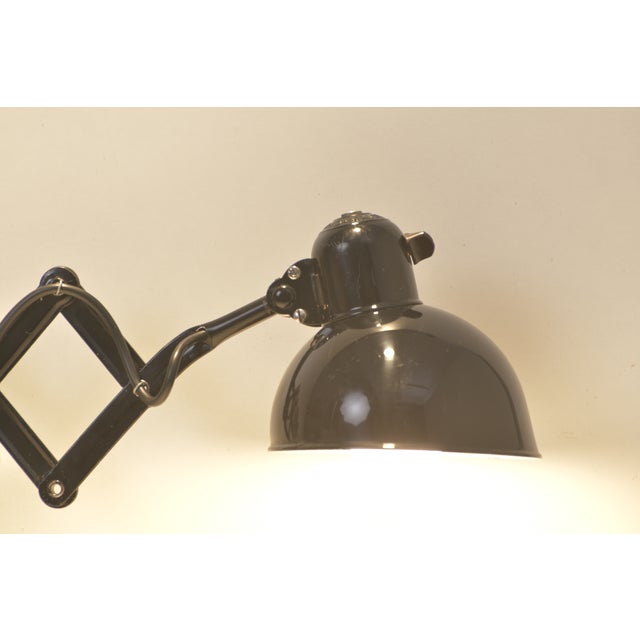 Wall Lamp with Scissor by C. Dell for Kaiser + Co, 1950s For Sale - Image 6 of 9