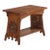 French Brutalist Style Carved Oak Table, C 1930 For Sale