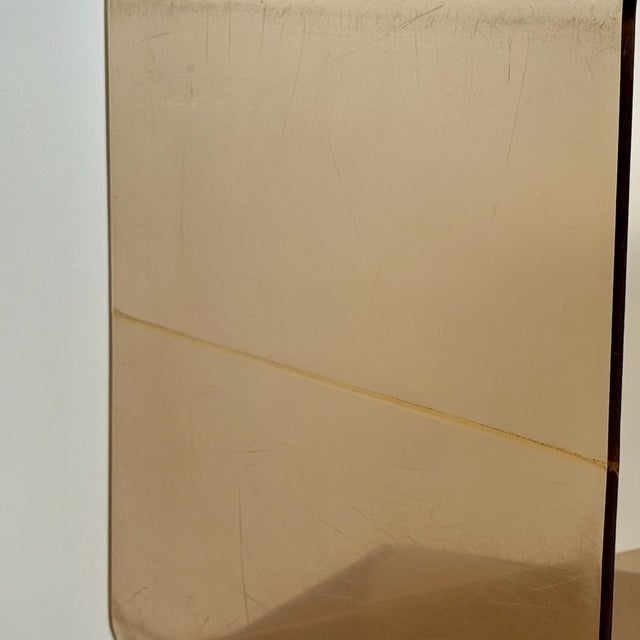 Display Stands in Smoked Acrylic Glass, 1970s, Set of 2 For Sale - Image 16 of 17