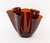 Amber Fontana Arte Amber Art Glass Cartoccio Vase For Sale - Image 8 of 10