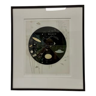 Vintage Greg Colson 'Observed Shapes' Limited Edition Lithograph Signed and Dated For Sale