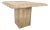 Italian Modernist Travertine Game Table For Sale