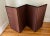 Antique Japanese Byobu Four-Panel “Lotus and Heron” Folding Screen For Sale - Image 9 of 12