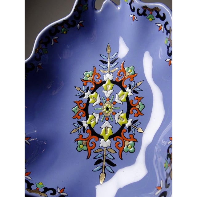 Earthenware and Enamel Bowl from Longwy, 1950s For Sale - Image 10 of 13