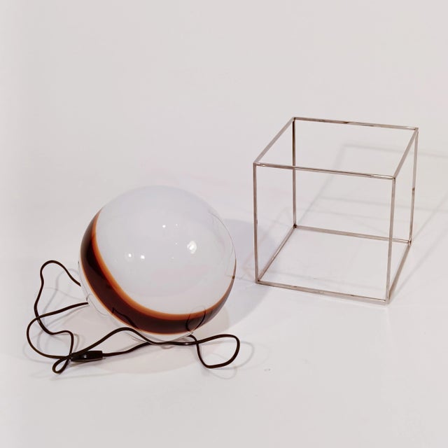 Sculptural Murano Glass Table or Floor Lamp from Venini, 1970s For Sale - Image 15 of 16
