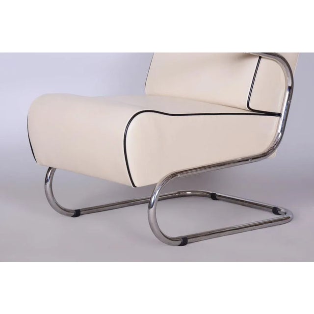 Bauhaus Armchair attributed to Mücke-Melder, 1930s For Sale - Image 10 of 12