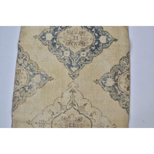 1960s Turkish Anatolian Herki Handmade rug in Turkish Tribal Decorative Herki Rug, Vintage Runner Rug, Turkish Vintage...