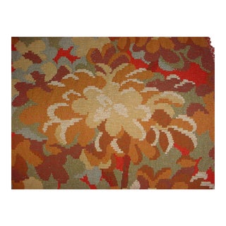 Kravet Couture Red Tree Branch Floral Tapestry Upholstery Fabric - 12-7/8 Yards For Sale
