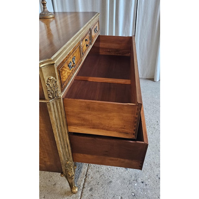 French Provencial Dresser, Gilded Wood, Circa 1930's For Sale - Image 14 of 18
