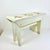 1970s Vintage Arts & Crafts Farmhouse Sunflower Folk Art Painted Pine Bench. For Sale - Image 11 of 18