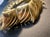 Monet MCM Jewelry Marriage Hollywood Golden Age Matte Gold Collar Necklace and Earrrigs. For Sale - Image 4 of 10