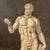 Anonymous, 19th-20th century "Hercules with the Apples of the Hesperides" Oil on canvas, grisaille. An academic work that...