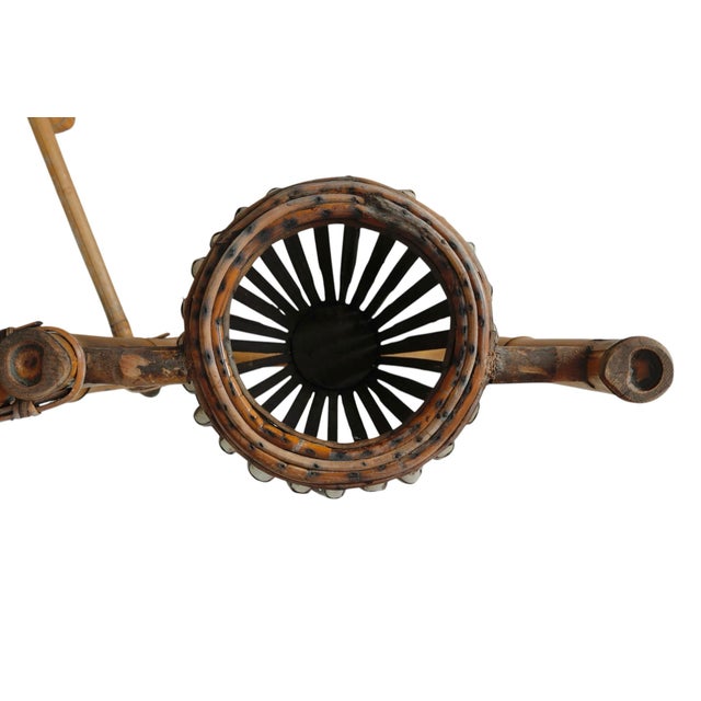 1970’s Folding Bamboo Plant Stand For Sale In Tampa - Image 6 of 11