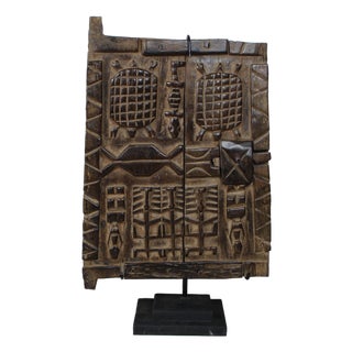 Dogon Granary Door in Wood For Sale