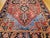 Antique Persian Heriz Serapi Gallery Rug, Hand-Knotted Wool, Geometric Medallion Pattern, Red & Blue, 7x12 For Sale In Chicago - Image 6 of 11