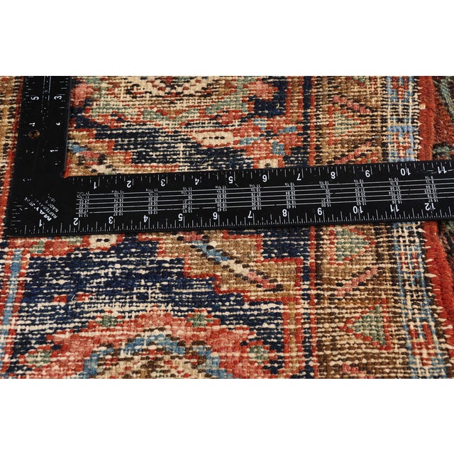 Textile Late 19th Century Persian Bakshaish Rug, 08'05 X 11'01 For Sale - Image 7 of 10