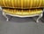 Yellow Pair of Early 20th Century Hollywood Regency Yellow Velvet Parlor Chairs For Sale - Image 8 of 11