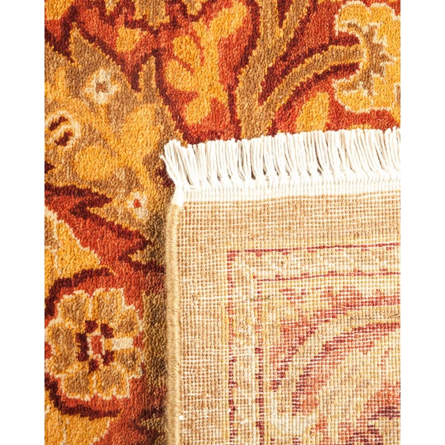 2010s Mogul Collection Hand-Knotted Runner - Yellow 2' 8" x 13' 6" For Sale - Image 5 of 9