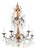Italian 18th Century Giltwood & Crystal Chandelier For Sale