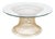 Matthew Izzo Home Powell Gold Leaf Coffee Table Base For Sale