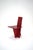 1980s Mid-Century Modern Modern Red Plywood Chair, 1980s For Sale - Image 5 of 5