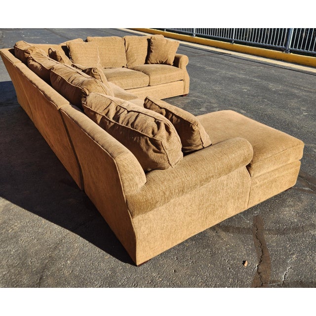 Arhaus Arhaus Four-Piece Sectional Sofa For Sale - Image 4 of 12
