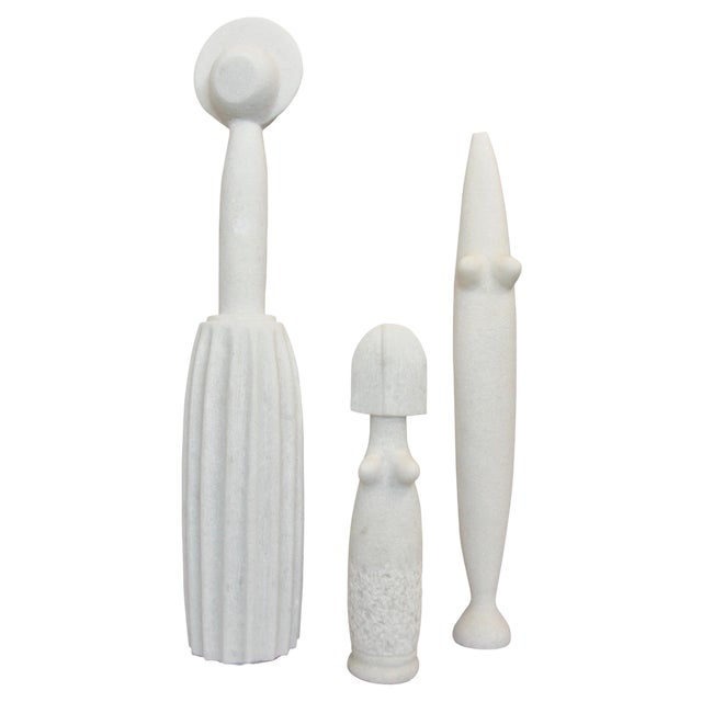 Ensemble of Sculptures by Tom Von Kaenel, Set of 3 For Sale