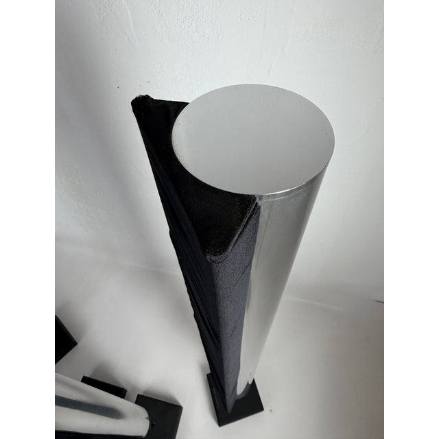A set of four iconic Bang & Olufsen BeoLab 8000 active speakers – one of the most recognizable designs in the history of...