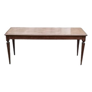 Low Rectangular Inlaid Coffee Table, 1950 For Sale