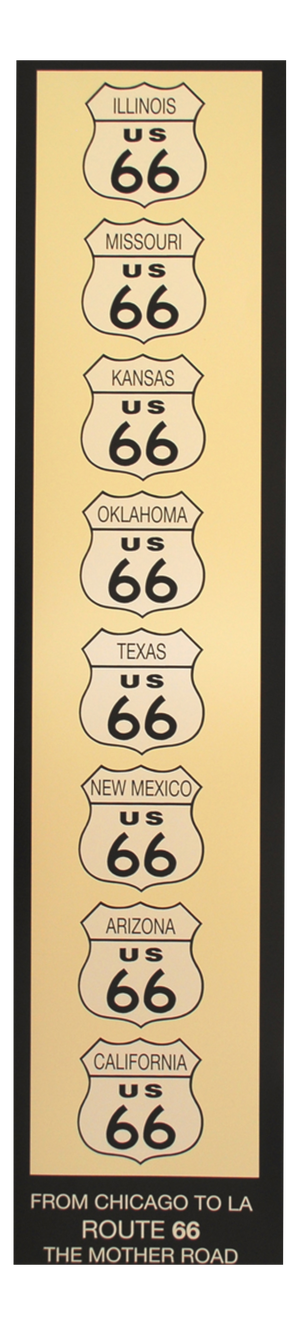 Route 66 The Mother Road Poster after Rod Kennedy, 1990s