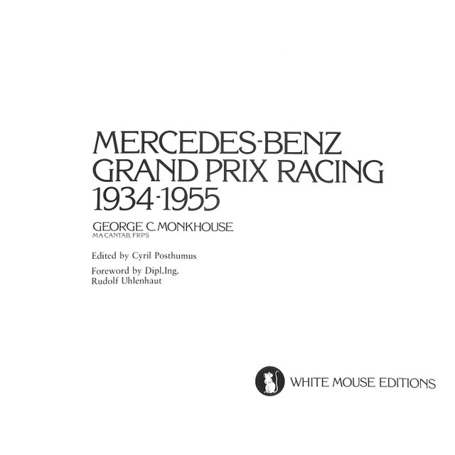 MONKHOUSE, George C. [207] pp. White Mouse Editions 1983 10 3/4" x 13 3/8" This volume features the outstanding...