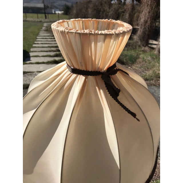 Metal Wrought Iron Floor Lamp, 1950s For Sale - Image 7 of 8