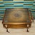 Wood Chippendale Style Wicker and Glass Bar Trolley, 1960s For Sale - Image 7 of 9