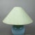 Blue Da Vinci Blue Polka Dot Ceramic Sphere Table Lamp, 1970s For Sale - Image 8 of 14