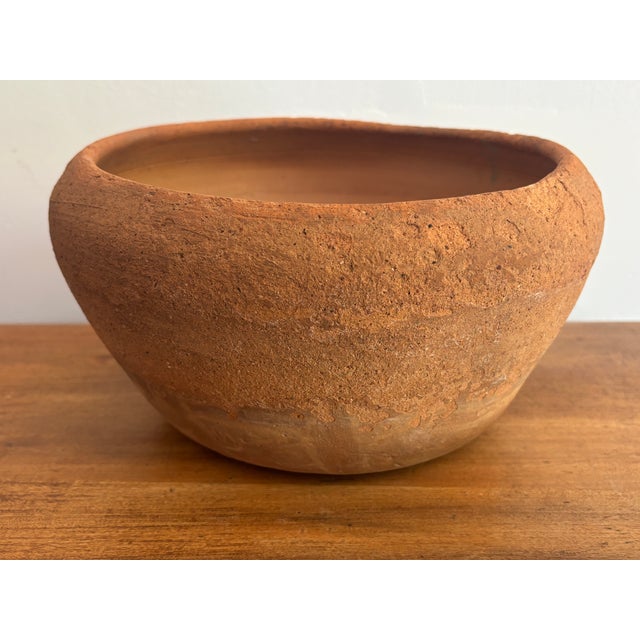 Ceramic Midcentury Mexican Earthenware Planter Pot For Sale - Image 7 of 7